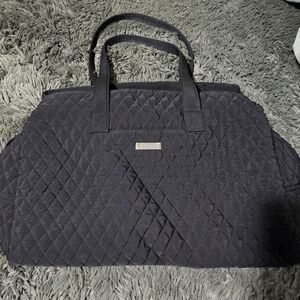 Vera Bradley Quilted Black Travel Bag